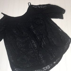 Lace Off-Shoulder Blouse